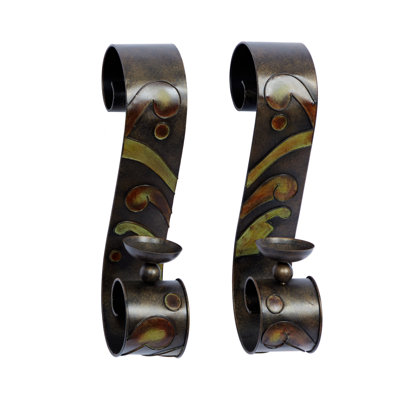 Tall Metal Wall Sconce