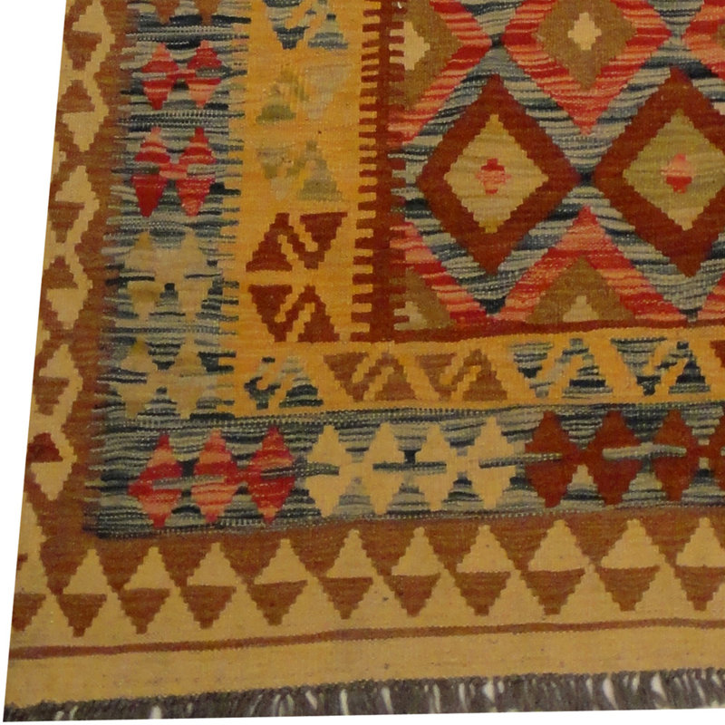 Tapis rouille tissé à la main Azpeitia