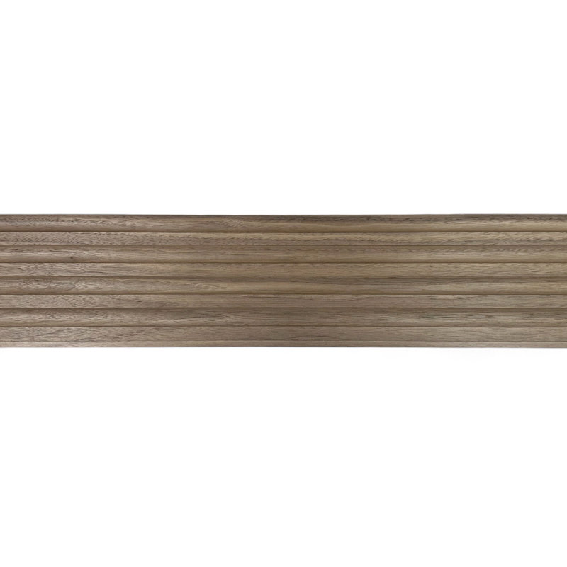 planche ronde à rainure et languette - paquet de 8, H 48 po x l 5,25 po x P 0,75 po, Walnut