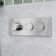 Complete Shower System with Push Buttons Valve and Decorative Trim