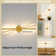 32'' Battery Operated Wall Sconces with Remote Control, Dimmable Wall Sconces Set of Two, 350°Rotate