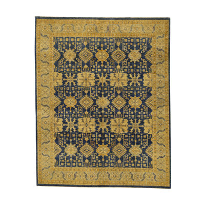 Hand Woven Wool Area Rug
