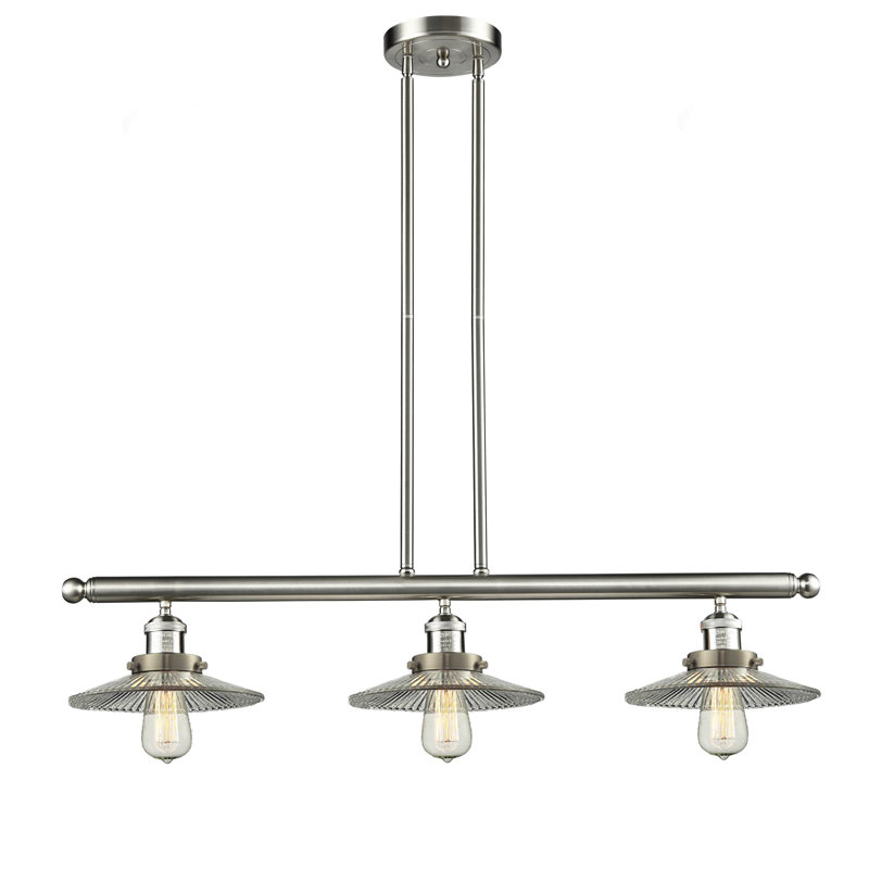 Miramontes 3 - Light Kitchen Island Pendant, Brushed Satin Nickel