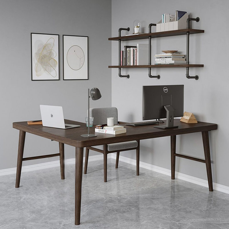 Bureau d'écriture Brownness, Retour à droite, H 29,53 po x l 70,87 po x P 47,24 po