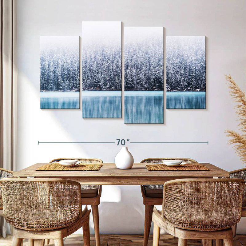 Alvord Lake Louise en hiver, H 42 po x l 68 po