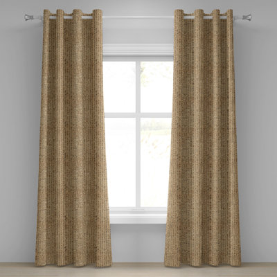 Sateen Blackout Curtains / Drapes Pair