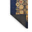 Tapis bleu / beige Patchwork-1524003314