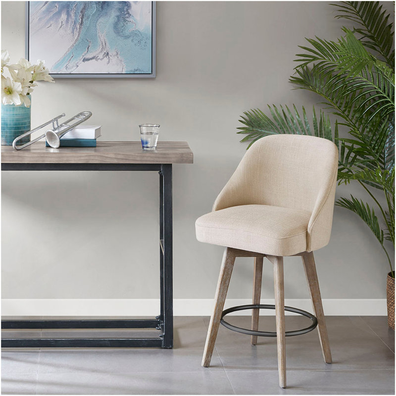 Tabouret de comptoir avec siège pivotant