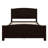 Full Size Solid Wood Platform Bed With Support Slats, Strong Structure, No Box Spring Needed, Espresso Finish-1275926175-1275926174