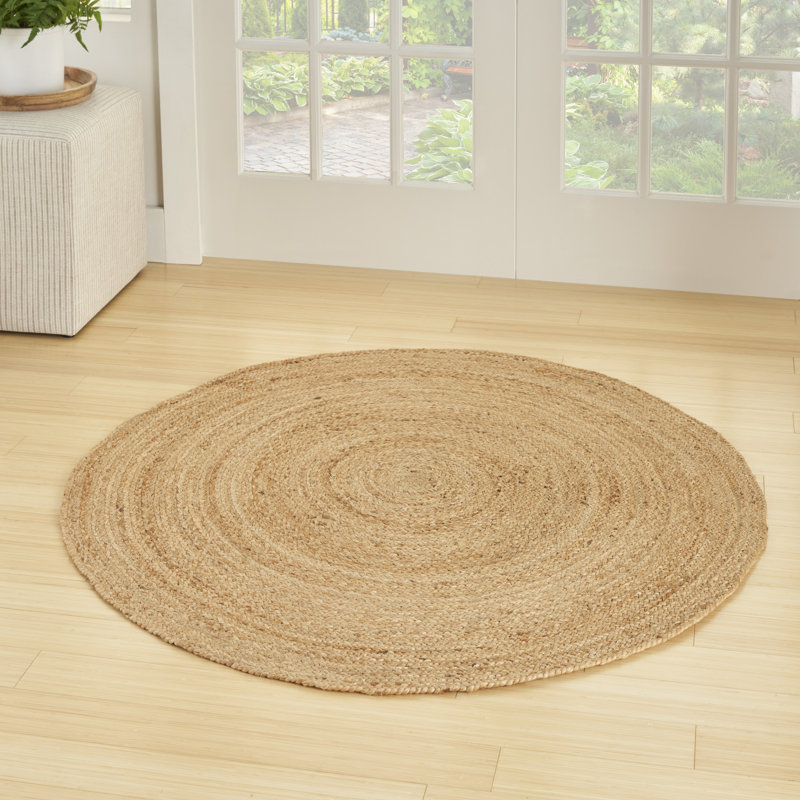 Tapis en jute / sisal Denby, Rond 4 pi