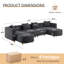 Canapé modulaire rembourré Modern-1394381096