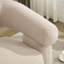 Fauteuil moderne rembourré à larges accents-1242646639