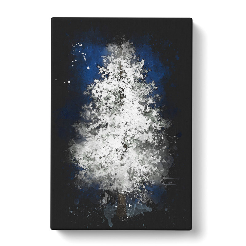 Tree At Winter - Wrapped Canvas Painting, 76cm H x 50cm W x 3cm D