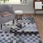 Pixel Geometric Hand Woven Area Rug-7059534