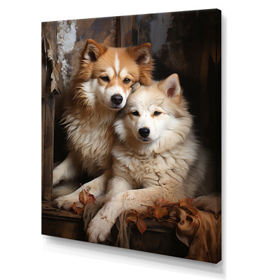 " Dog Akita Affection II "