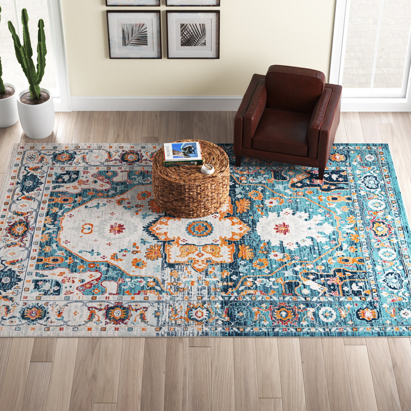 Hageman Oriental Indoor Rug, Rectangle 9' x 12'