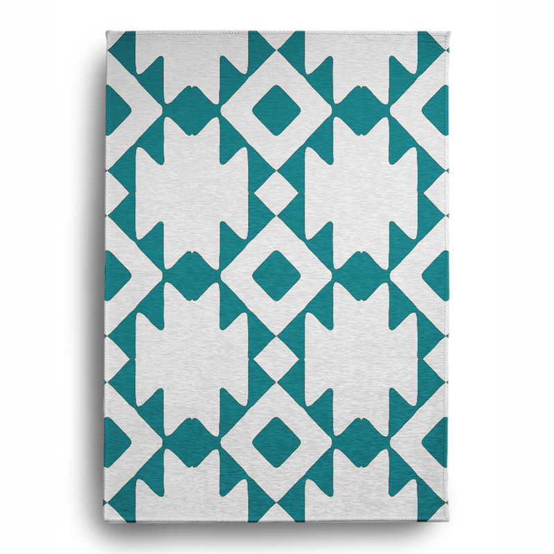 Tapis en chenille doux 94_Geometric, Rectangle 4 pi x 6 pi