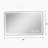 Horizontal And Vertical Rectangle Mirror-456310081