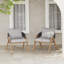 Chaise de patio avec coussins (ensemble de 2)-105931218