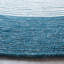 Tapis en laine / coton tissé à la main en bleu sarcelle / ivoire Mcclellan-2137068660