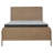 Stevie Sand Wash And Natural Cane Panel Bed-83647356