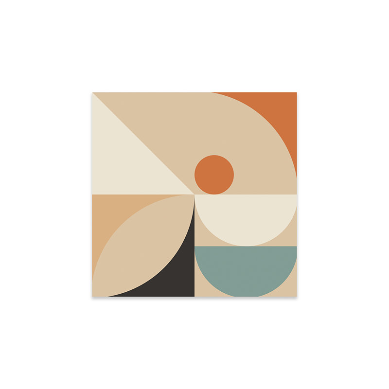 " Mid Century VIIIB " by The Old Art Studio, 24" H x 24" W x 0.25" D