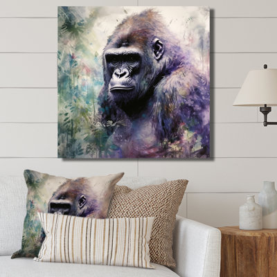 «Powerful Gorilla Primer II» sur toile