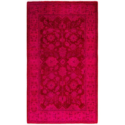Huckstep One-of-a-Kind 3' 0" X 5' 2" Wool Area Rug Red