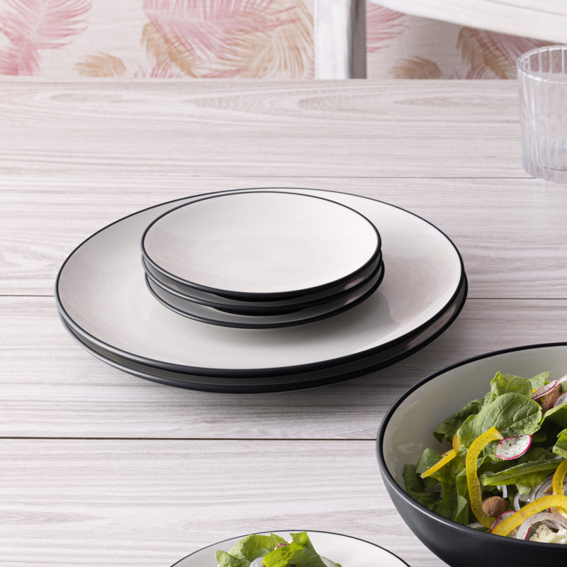 Mini-assiettes Noritake Colorwave, 6 1/4 po, Graphite