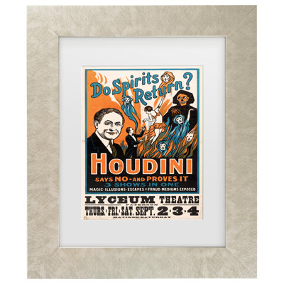 Art To Do Do Spirits Return Houdini, reproduction d'art sur toile par Print Collection