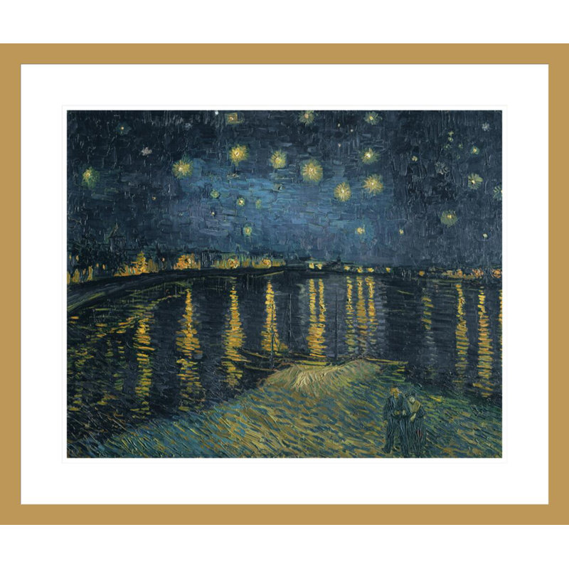La nuit étoilée par Vincent van Gogh, H 23,5 po x l 27,77 po