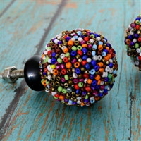 Handpainted 1 1/2" Diameter Round Knob Multipack