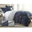 Ensemble de housse de couette réversible en microfibre à motif de botanique feuille Vilano Choice-135151744-135151746