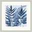 Layered Indigo Foliage 6 Print