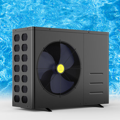 40940 BTU EVI Inverter Swimming Pool Heat Pump with WiFi Smart App Control | All-Season Dual Heat & Cool Pool Heater, Ultra Quiet 48dB Operation for Up to 10,000 Gal Pools, 3-Year Full Unit Warranty
