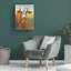 Art mural sur toile tendue - "Marmalade" Rita Kirkman pour décoration de salon, de chambre à coucher ou de bureau - 14 x 19