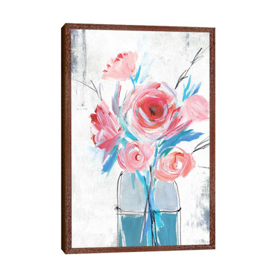 Blue Vase I by Isabelle Z - Painting on Canvas