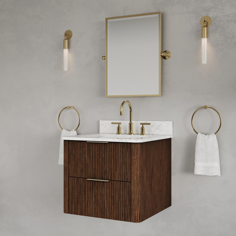 Ensemble de meuble-lavabo flottant Clapp, 24"