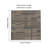 20'' W Multi Level Loop Carpet Tile