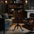 Calder Steel Top End Table