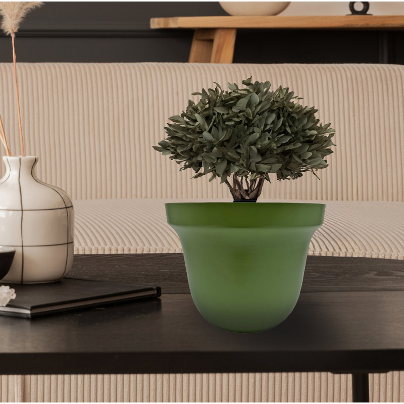 Kilgellon Handmade Iron Table Vase, Green