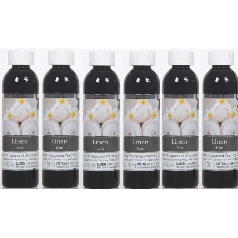 Huiles de chauffage au parfum Hosley, ensemble de 6, 5 oz chacune. Cadeau idéal pour les mariages, le spa, le reiki, la méditation et la salle de bain.