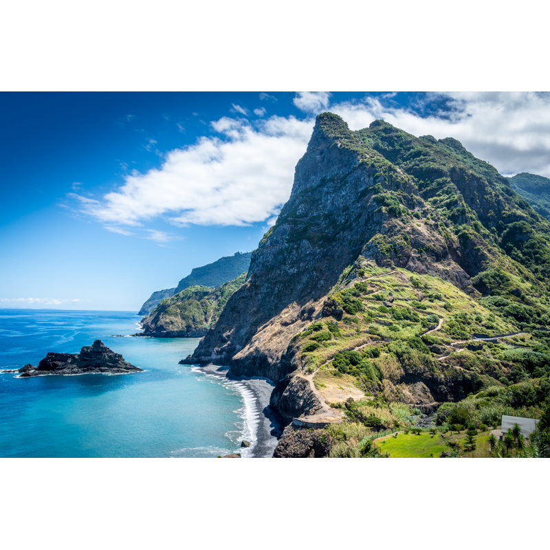 Magical Madeira Island by Aqualuso - No Frame Print on Canvas, 30cm H x 46cm W