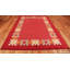Tapis rouge rétro Kilim Ingegerd Silow