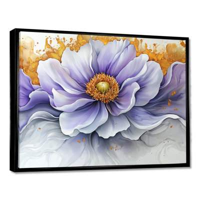 Éclat moderne de Dahlia I - art mural Dahlia