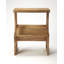 Solid Wood Sled End Table-593214627