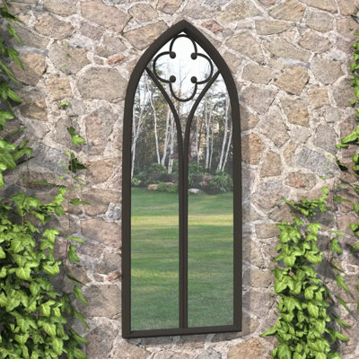Ahmaad Metal Flat Wall Mirror