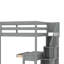 Lit mezzanine simple Putman avec bureau intégré-1646022468