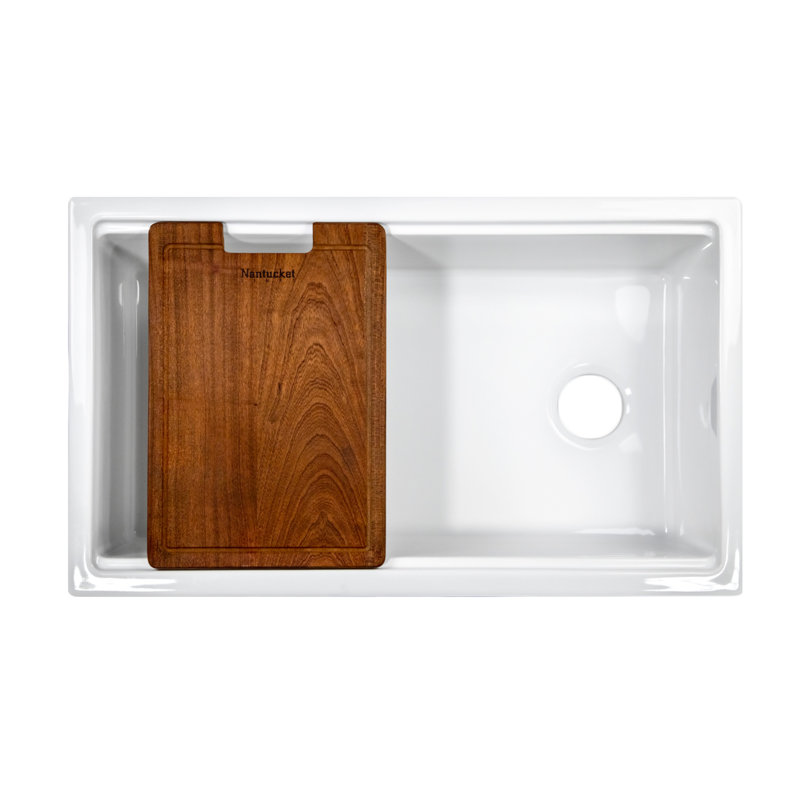 Cape 33'' L Single Basin Kitchen Sink