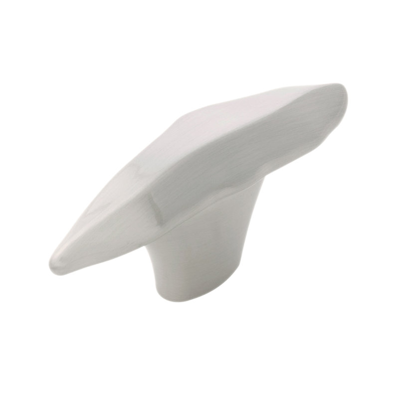 Willow 5/8" Length Bar Knob, Satin Nickel